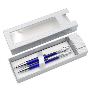 Sada 165 B+P, Guľôčkové pero + Mechanická ceruzka, modré