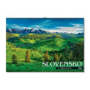 Nástenný kalendár Slovensko v obrazoch 2024