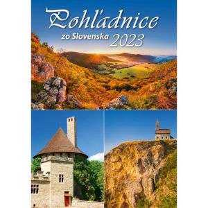 Nástenný kalendár Pohľadnice zo Slovenska 2024