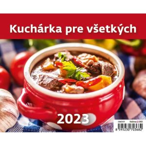 Stolový kalendár MiniMax Kuchárka pre všetkých 2024