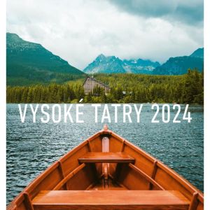 Kalendár stolový malý mesačný Tatry 2024