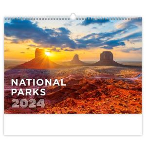 Nástenný kalendár National Parks 2024