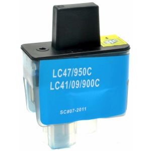 Cartridge Brother LC900C, azúrová (cyan), alternatívny