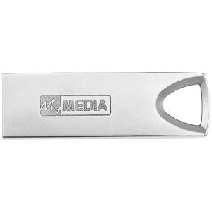 MyMedia USB flash disk, USB 3.2, 32GB, MyAlu, strieborný, 69276, USB A