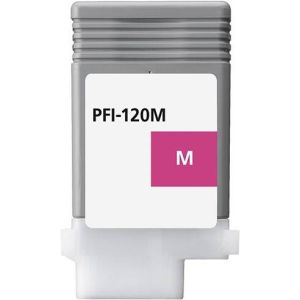 Cartridge Canon PFI-120M, purpurová (magenta), alternatívny
