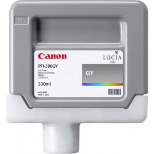 Cartridge Canon PFI-306GY, sivá (gray), originál