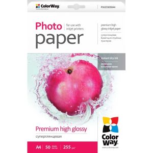 Fotopapier - A4 / 255g - premium, lesklý, 50 ks v balení