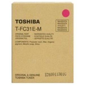 Toner Toshiba T-FC31E-M, purpurová (magenta), originál