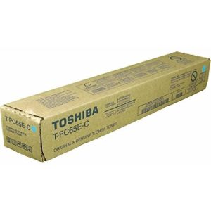Toner Toshiba T-FC65E-C, azúrová (cyan), originál