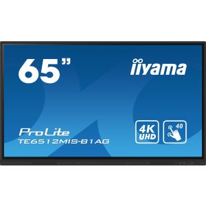 65" iiyama TE6512MIS-B1AG: IPS, 4K UHD, Android, 24/7 TE6512MIS-B1AG