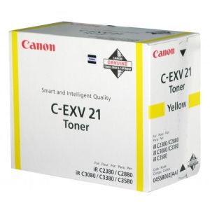 Toner Canon C-EXV21Y, žltá (yellow), originál