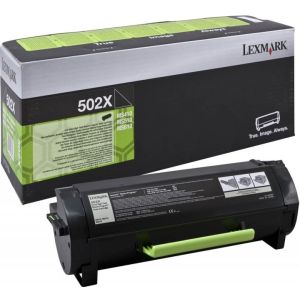 Toner Lexmark 502X, 50F2X00 (MS410, MS510, MS610), čierna (black), originál