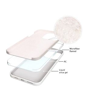 ER POWER Silikonový kryt CARNEVAL SNAP pre iPhone 14 plus s MagSafe - biela ERCSIP14MMGLQ-WH