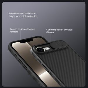 Nillkin CamShield PRE Zadný Kryt pre Apple iPhone 16e Black 6902048296015