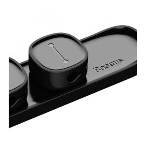 Baseus ACWDJ-01L Peas Organizér Káblov Black 6953156254978