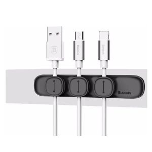 Baseus ACWDJ-01L Peas Organizér Káblov Black 6953156254978
