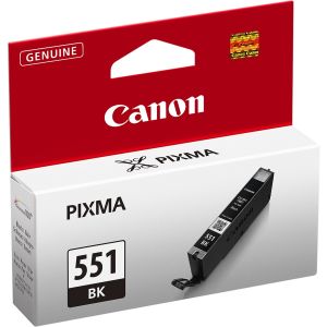 Cartridge Canon CLI-551BK, čierna (black), originál