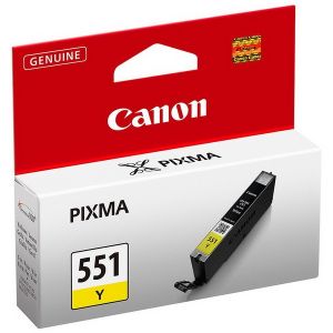 Cartridge Canon CLI-551Y, žltá (yellow), originál