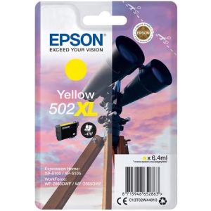 Cartridge Epson 502 XL, C13T02W44010, žltá (yellow), originál