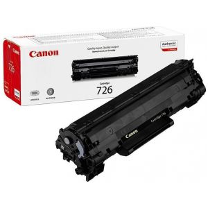 Toner Canon 726, CRG-726, čierna (black), originál