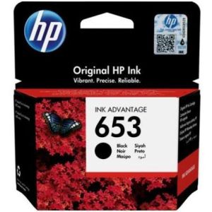 Cartridge HP 653, 3YM75AE, čierna (black), originál