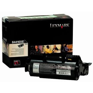 Toner Lexmark 64416XE (T644), čierna (black), originál
