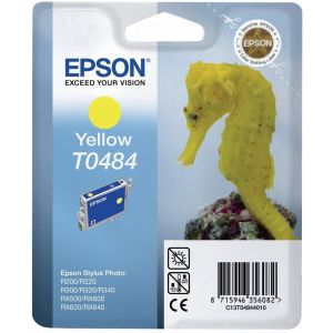 Cartridge Epson T0484, žltá (yellow), originál