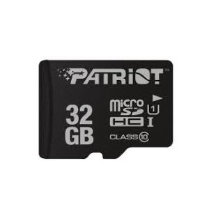 Patriot/micro SDHC/32 GB/80 MBps/UHS-I U1 / Class 10 PSF32GMDC10
