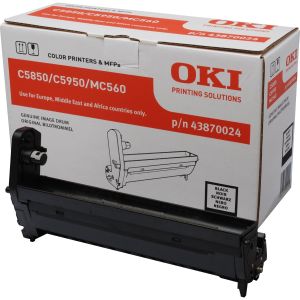 Optická jednotka OKI 43870024 (C5850, C5950, MC560), čierna (black), originál