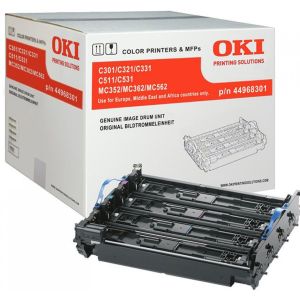 Optická jednotka OKI 44968301 (C301, C511, C531, C332, MC332, MC342, MC352, MC362, MC363, MC562), multipack, originál