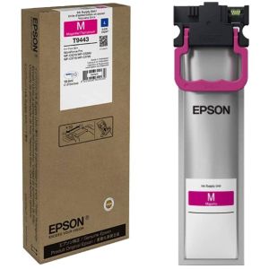 Cartridge Epson T9443, C13T944340, purpurová (magenta), originál