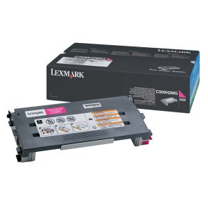 Toner Lexmark C500H2MG (C500, X500, X502), purpurová (magenta), originál