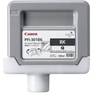 Cartridge Canon PFI-301BK, čierna (black), originál