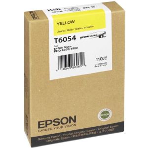 Cartridge Epson T6054, žltá (yellow), originál