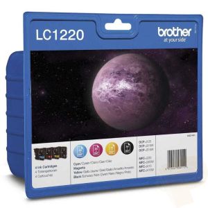 Cartridge Brother LC1220 VALBP, multipack, originál