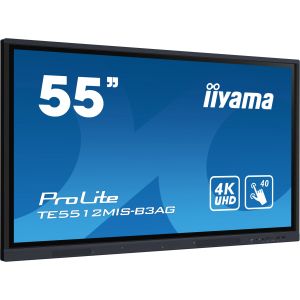 55" iiyama TE5512MIS-B3AG: IPS, 4K, 40P, HDMI, VGA TE5512MIS-B3AG