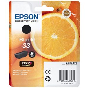 Cartridge Epson T3331 (33), čierna (black), originál
