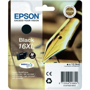 Cartridge Epson T1631 (16XL), čierna (black), originál