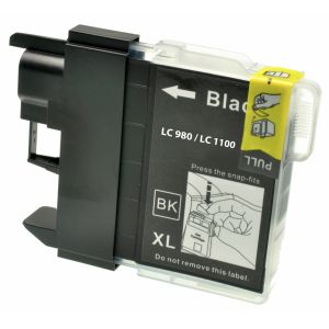 Cartridge Brother LC980BK, čierna (black), alternatívny