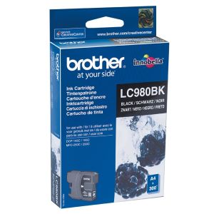 Cartridge Brother LC980BK, čierna (black), originál