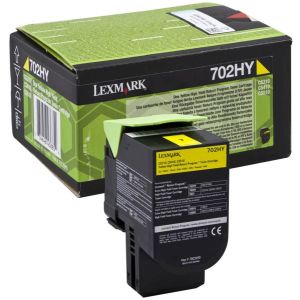 Toner Lexmark 702HY, 70C2HY0 (CS310, CS410, CS510), žltá (yellow), originál