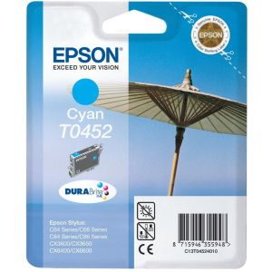 Cartridge Epson T0452, azúrová (cyan), originál