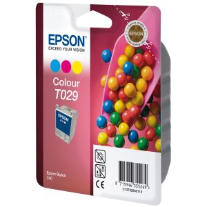 Cartridge Epson T029, farebná (tricolor), originál