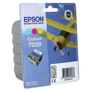 Cartridge Epson T039, farebná (tricolor), originál