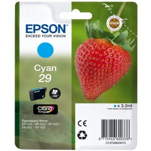 Cartridge Epson T2982 (29), azúrová (cyan), originál