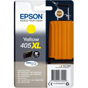 Cartridge Epson 405XL, T05H4, C13T05H44010, žltá (yellow), originál