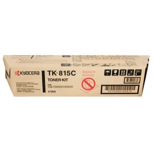 Toner Kyocera TK-815C, azúrová (cyan), originál