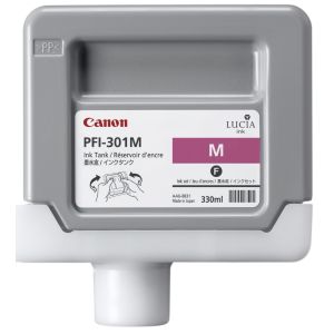 Cartridge Canon PFI-301M, purpurová (magenta), originál