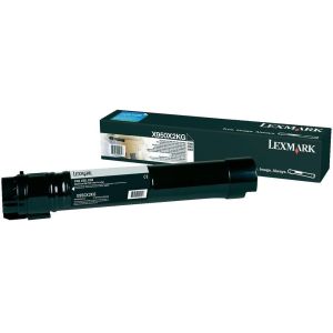 Toner Lexmark X950X2KG (X950), čierna (black), originál