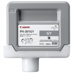 Cartridge Canon PFI-301GY, sivá (gray), originál